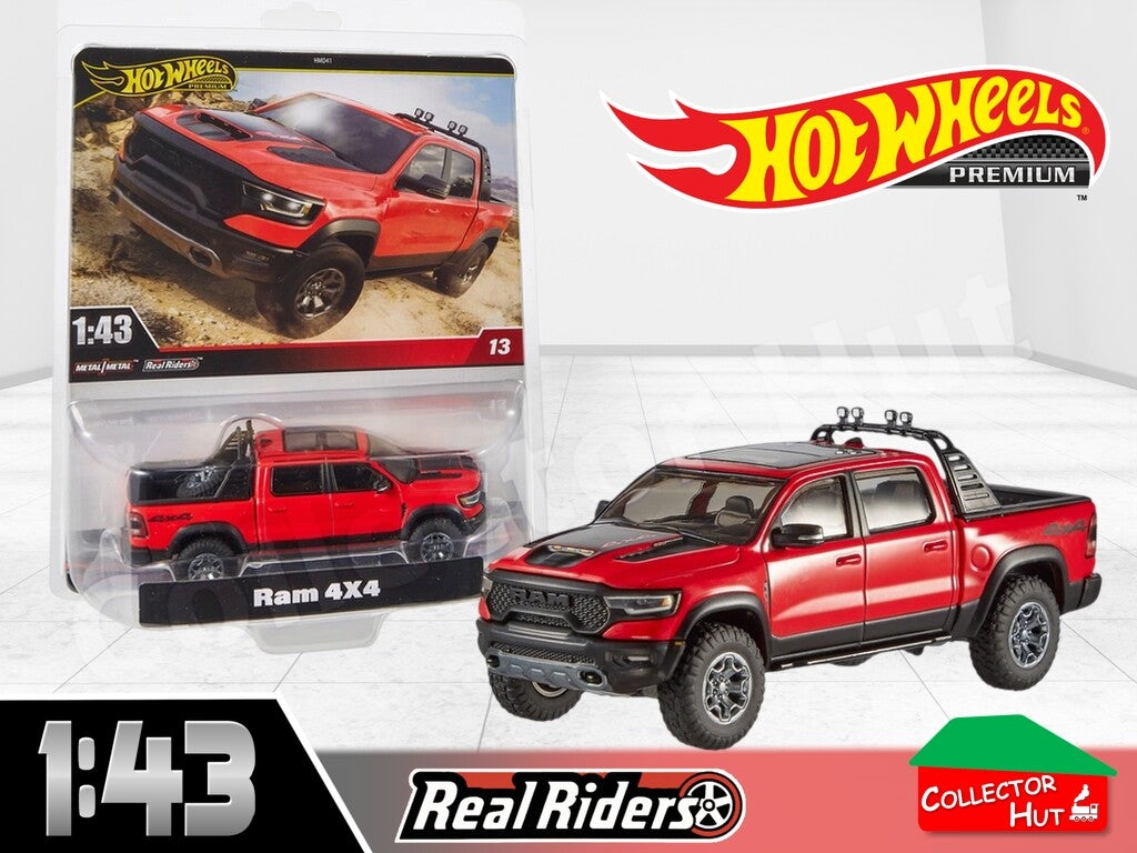 Hot Wheels Premium Real Riders HMD41 1:43 Scale Models