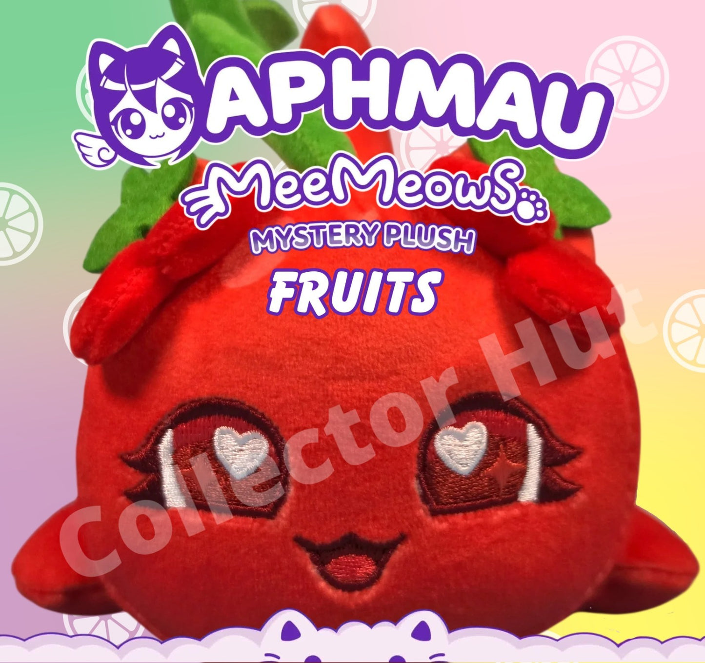 Aphmau MeeMeows Mystery 6" Plush Toys FRUITS Collection IDENTIFIED You Choose