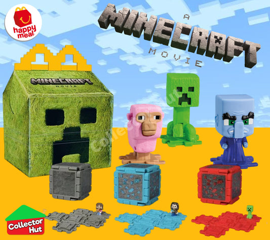 MInecraft Movie McDonald's Happy Meal Toys 2025