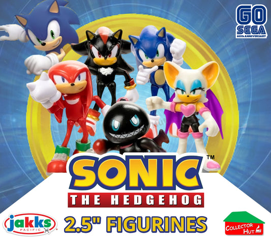 Sonic the Hedgehog Figures 2.5" JAKKS Posable Collectible CHOOSE YOUR CHARACTER