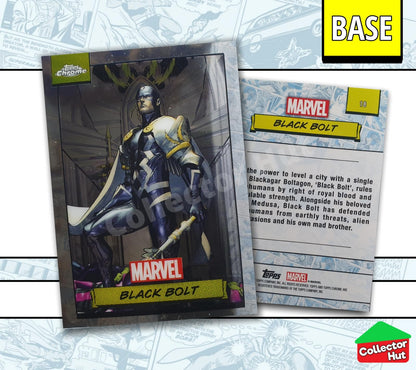 Marvel Topps Chrome 2024 Base Card Collection 1-150 YOU CHOOSE