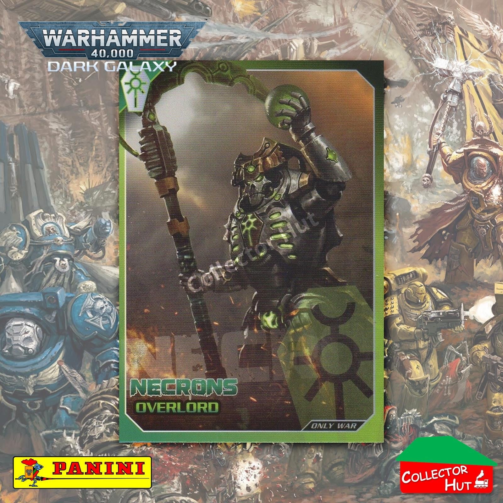 PANINI Warhammer 40,000 Dark Galaxy Only War Base Trading Cards #1-225