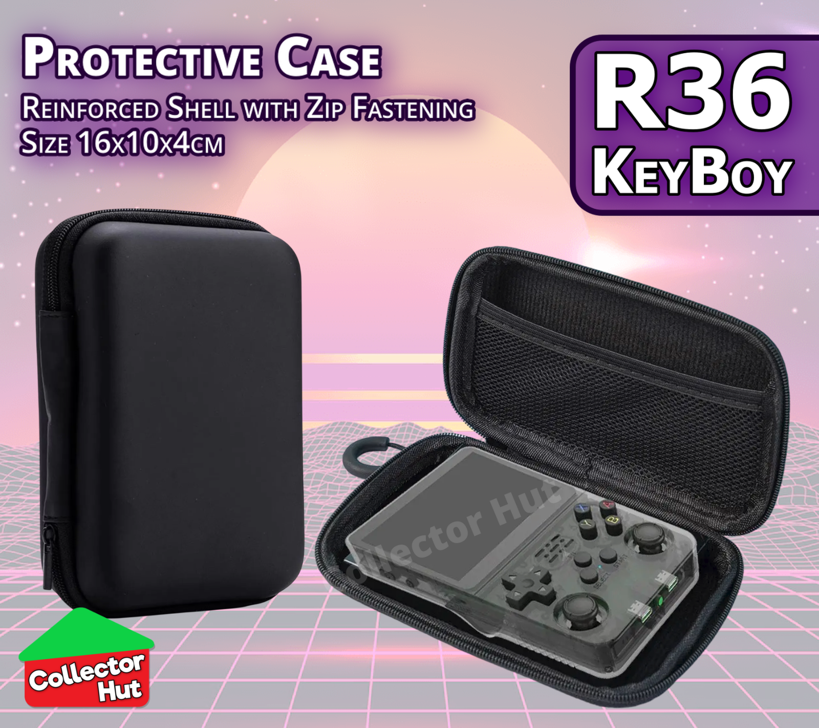 R36S R36H KeyBoy Accessories Carry Case Screen Protector SD Card Storage Upgrade