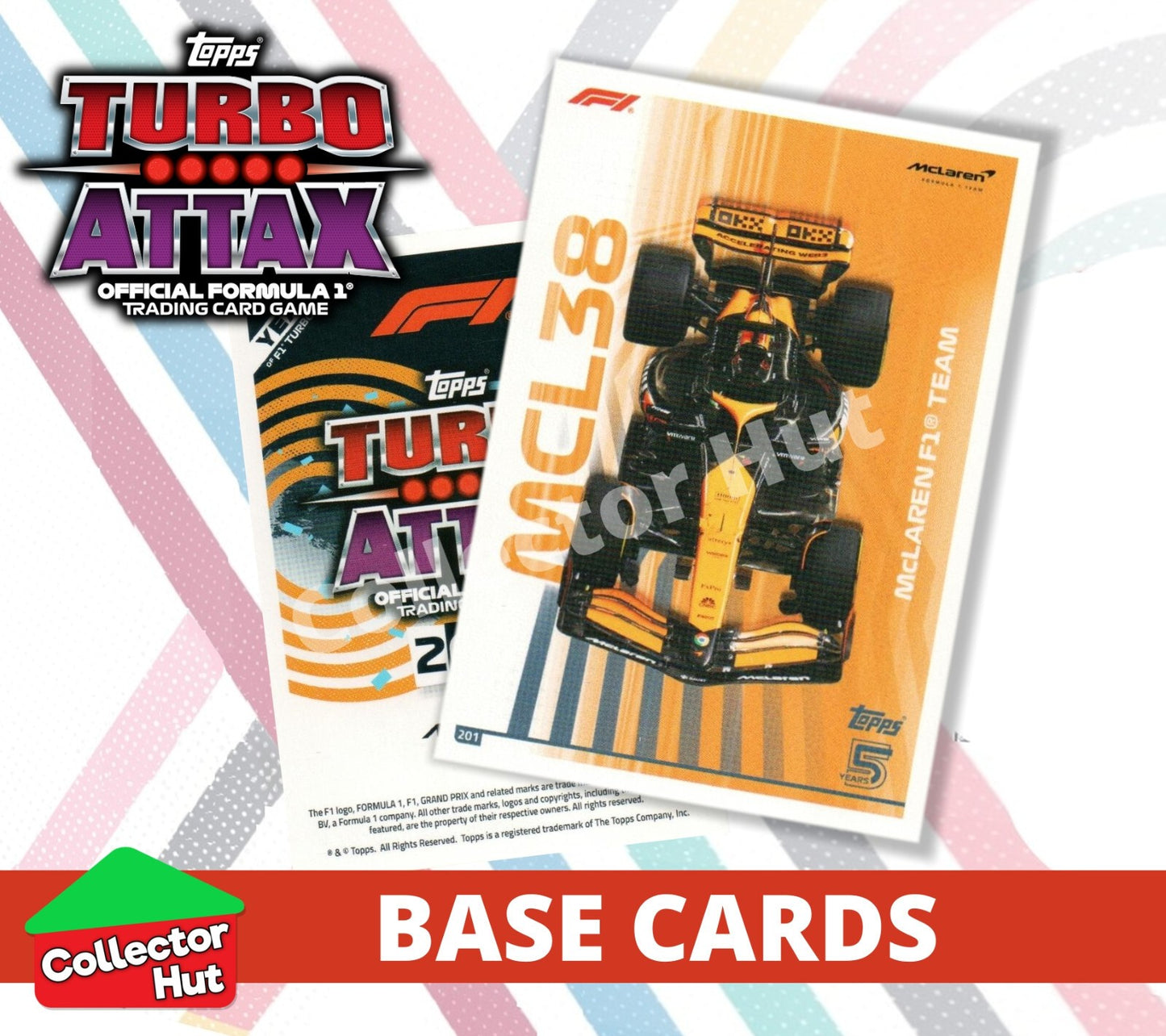 Topps Turbo Attax Formula 1 F1 2024 #167-312 Base Cards YOU CHOOSE