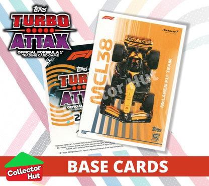 Topps Turbo Attax Formula 1 F1 2024 #167-312 Base Cards YOU CHOOSE