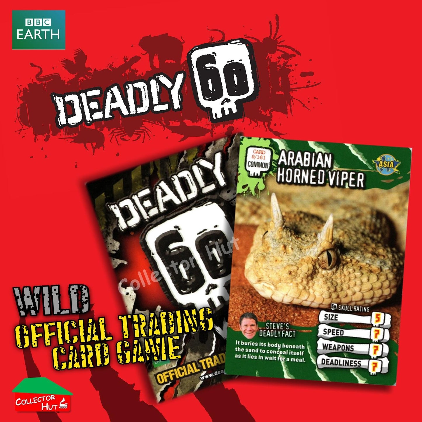 CBBC Deadly 60 WILD Trading Cards  Choose Your Cards