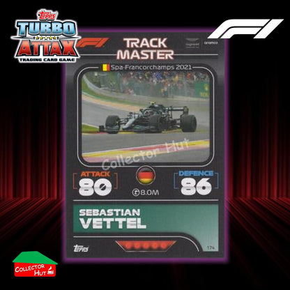 Topps Turbo Attax Formula 1 F1 2022 #136-279 Base Cards YOU CHOOSE
