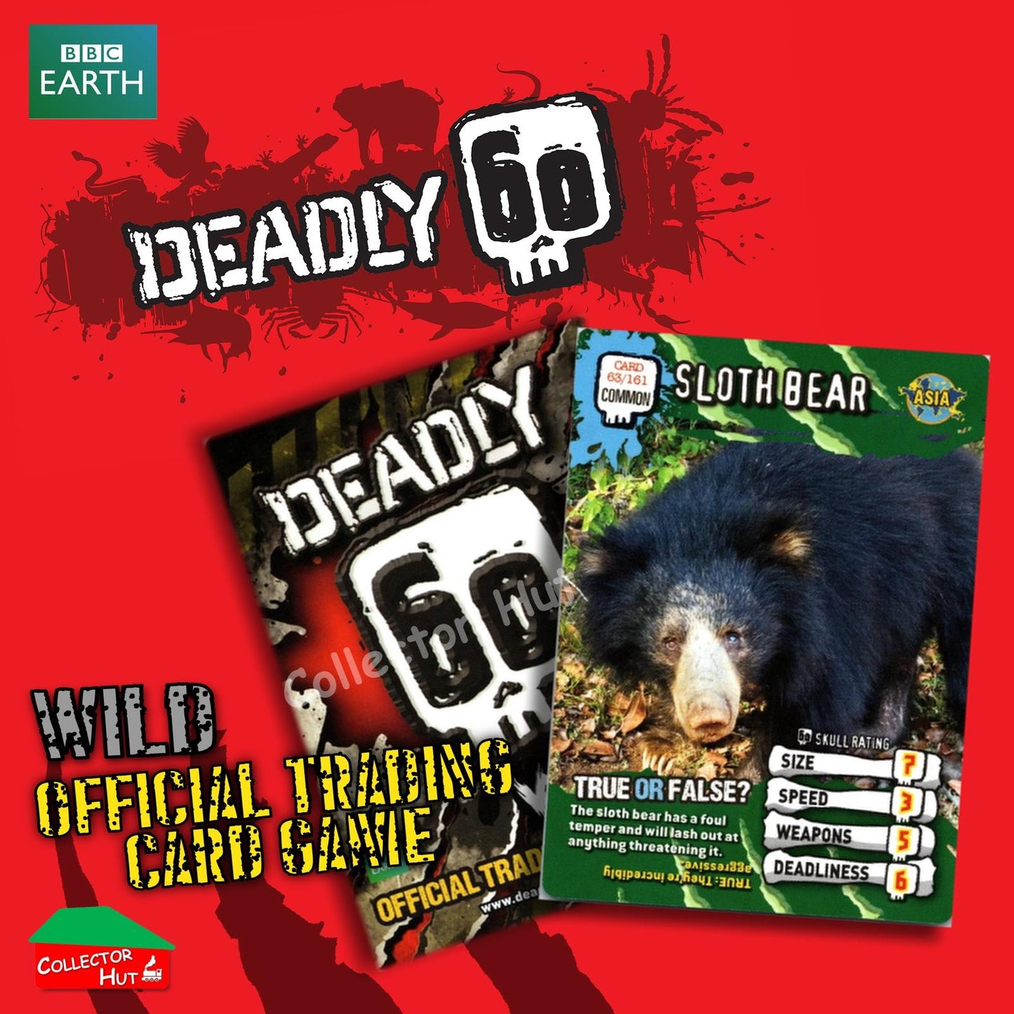 CBBC Deadly 60 WILD Trading Cards  Choose Your Cards