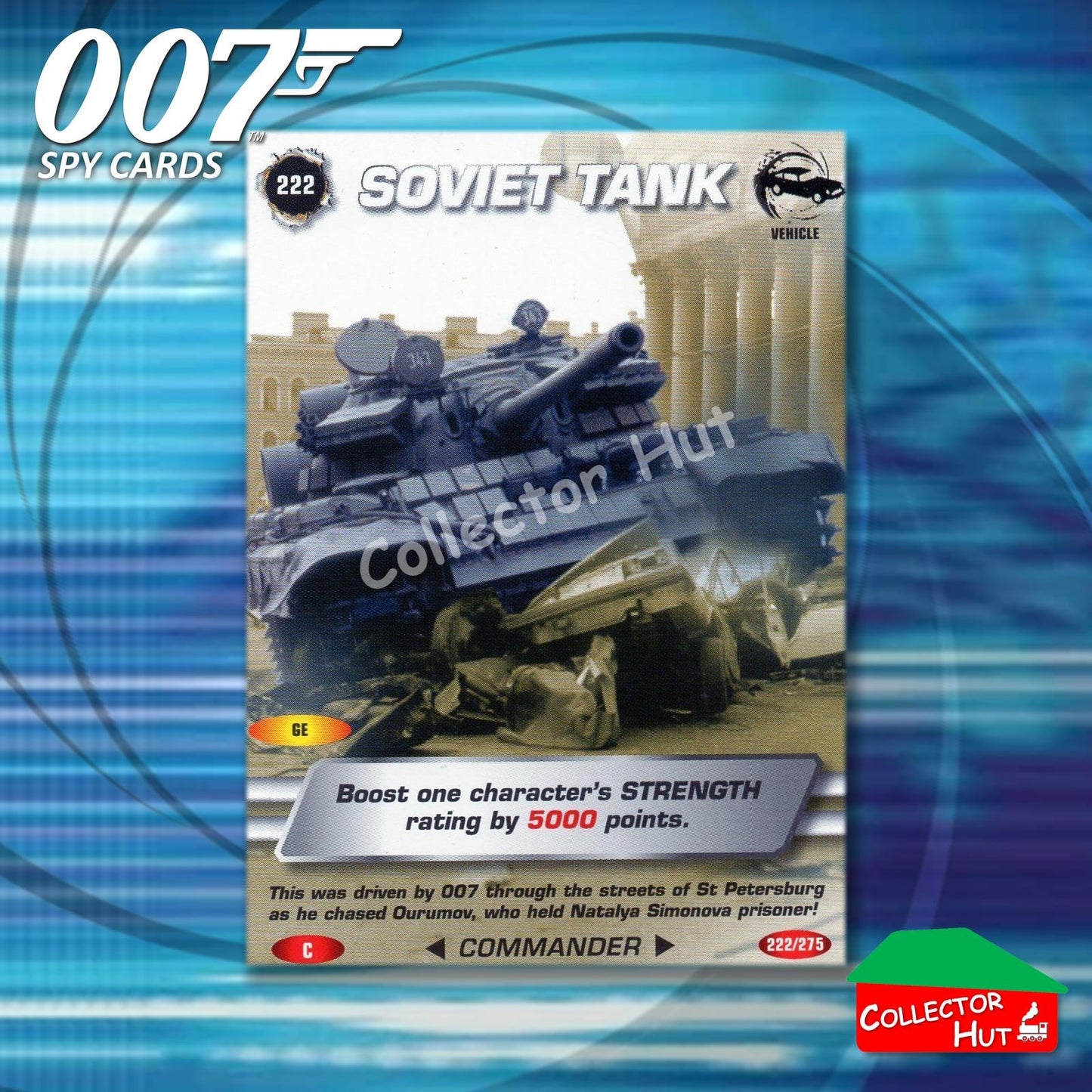 James Bond 007 Commander Spy Cards BASE COMMON YOU CHOOSE
