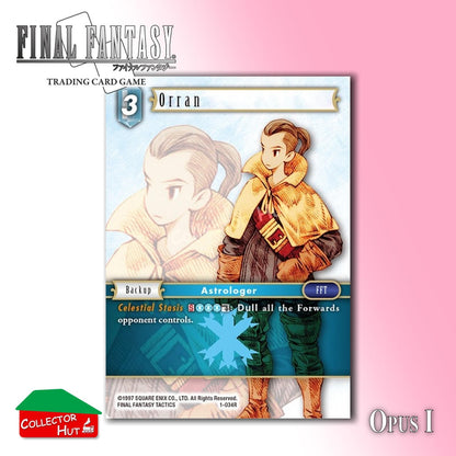 Final Fantasy Trading Card Game OPUS I Singles You Choose
