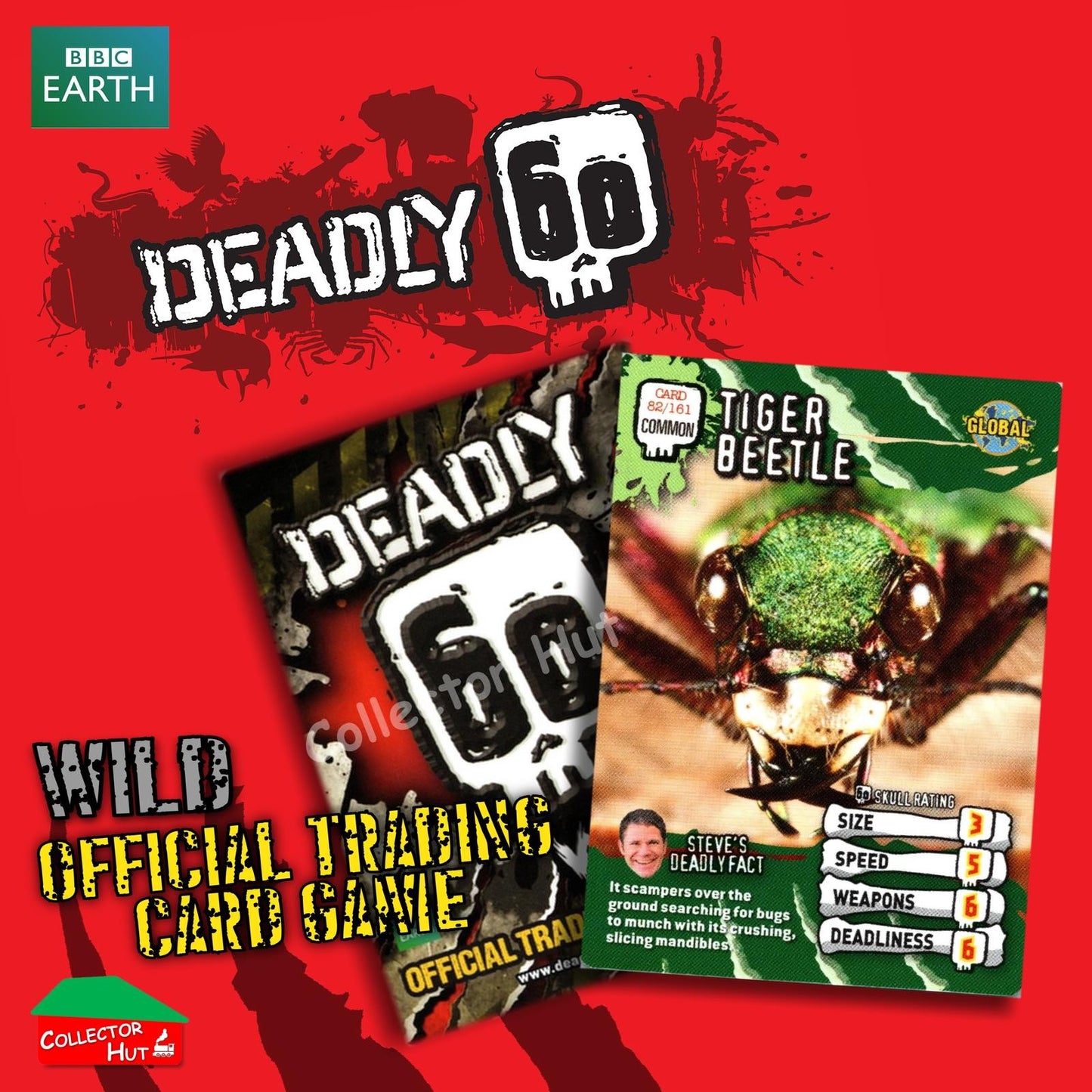 CBBC Deadly 60 WILD Trading Cards  Choose Your Cards