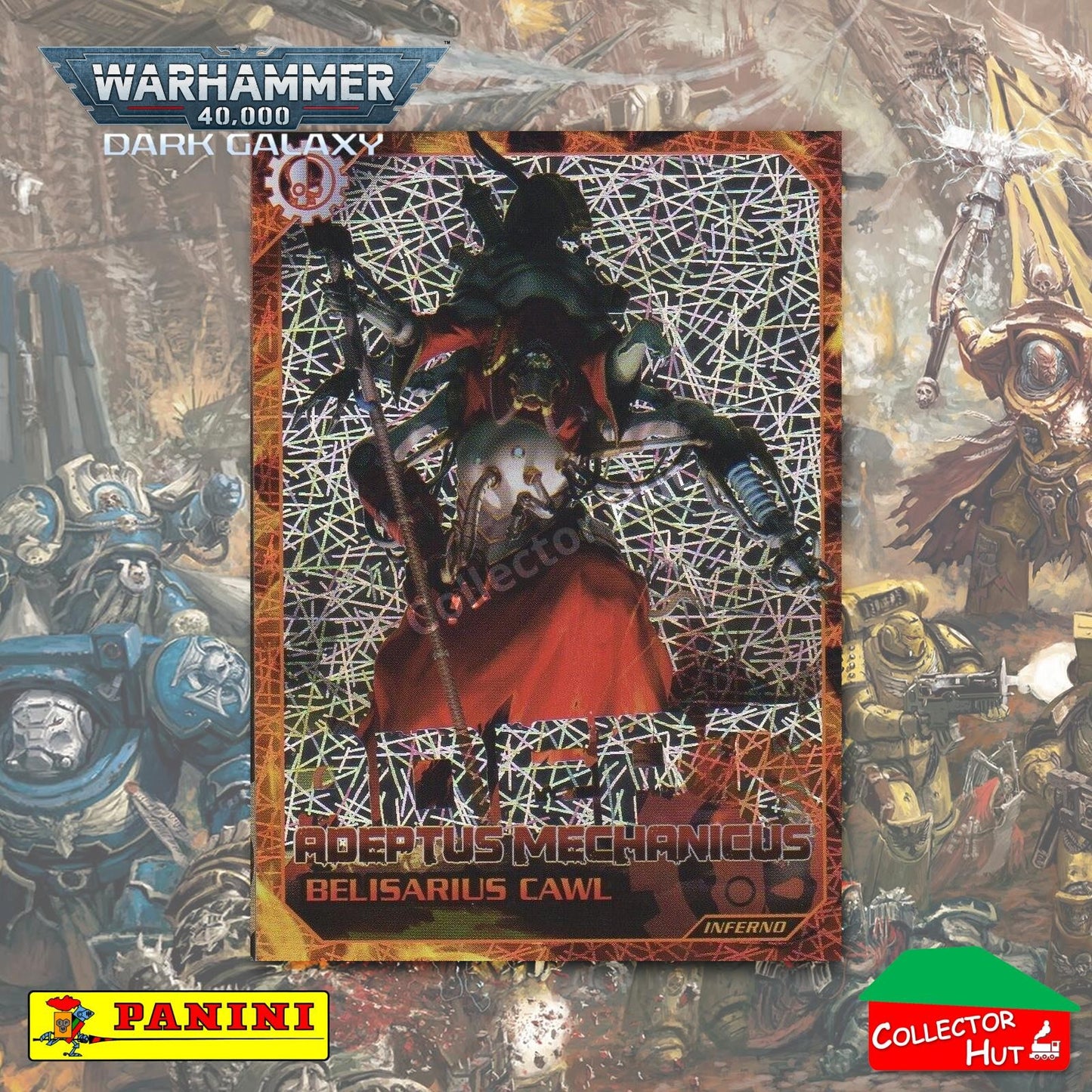 PANINI Warhammer 40,000 Dark Galaxy Webway Inferno Adamantium Limited FOIL Cards