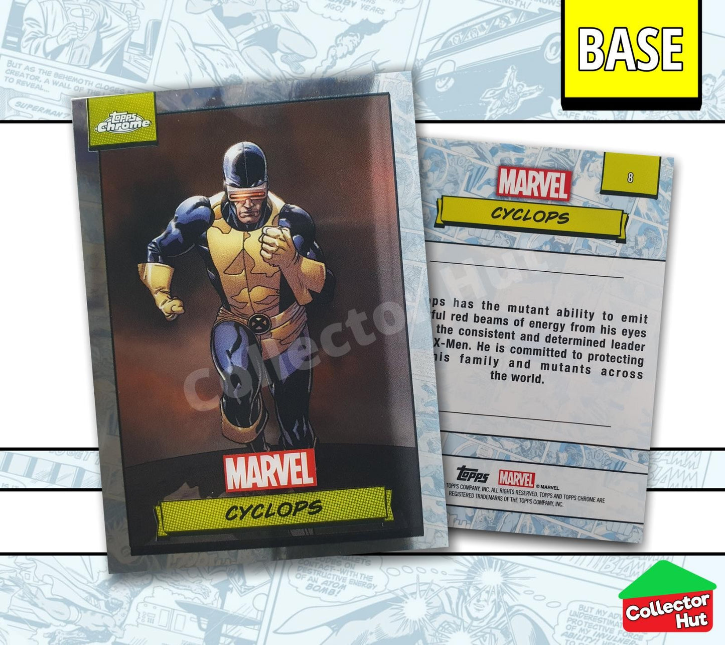 Marvel Topps Chrome 2024 Base Card Collection 1-150 YOU CHOOSE