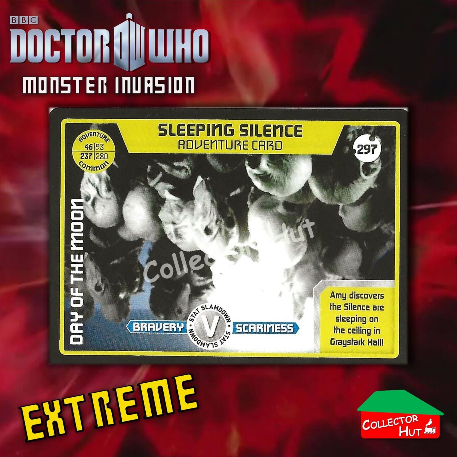 DOCTOR WHO Monster Invasion EXTREME Cards 166-344 New Fresh & Sleeved YOU CHOOSE