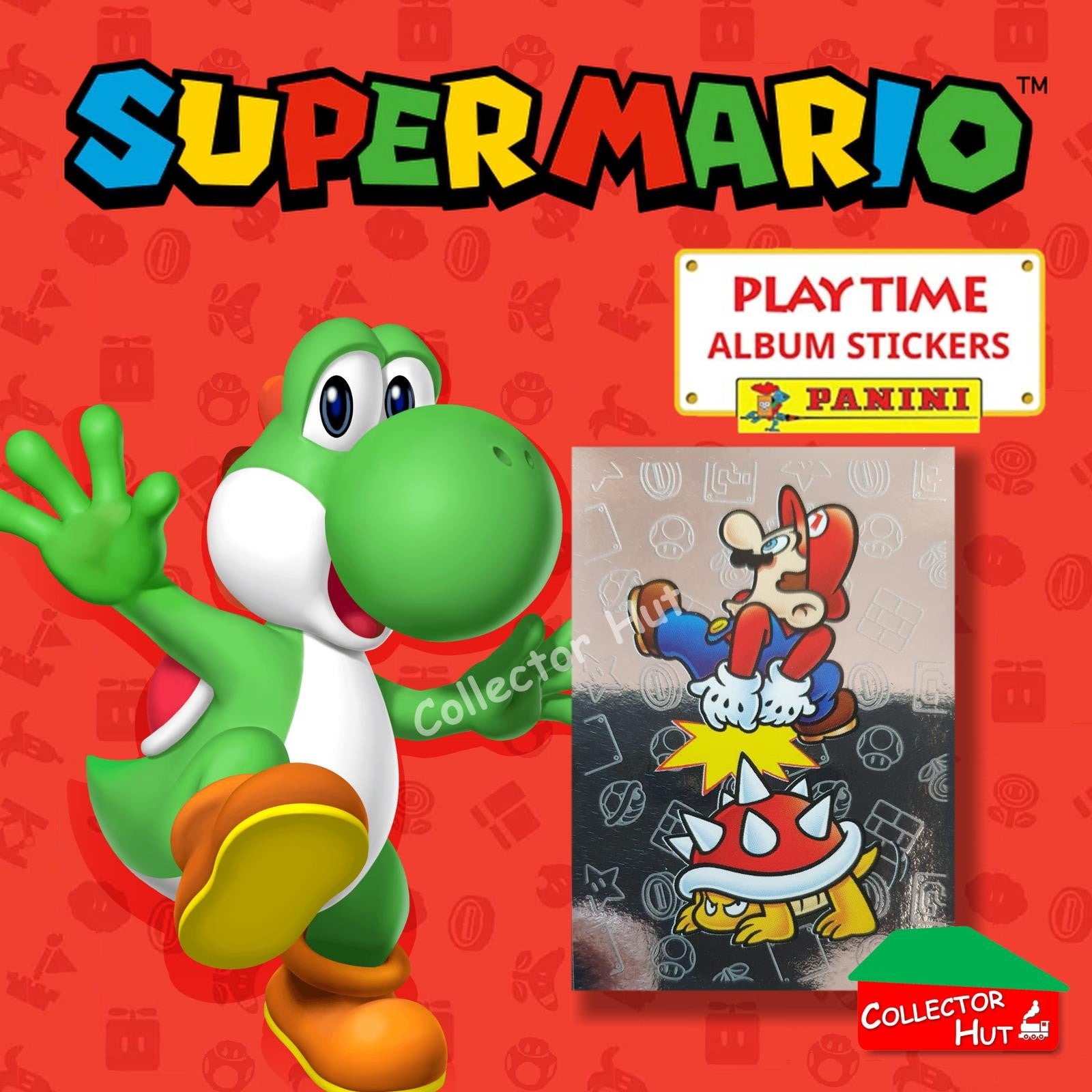 Panini Super Mario Playtime Sticker Collection Singles