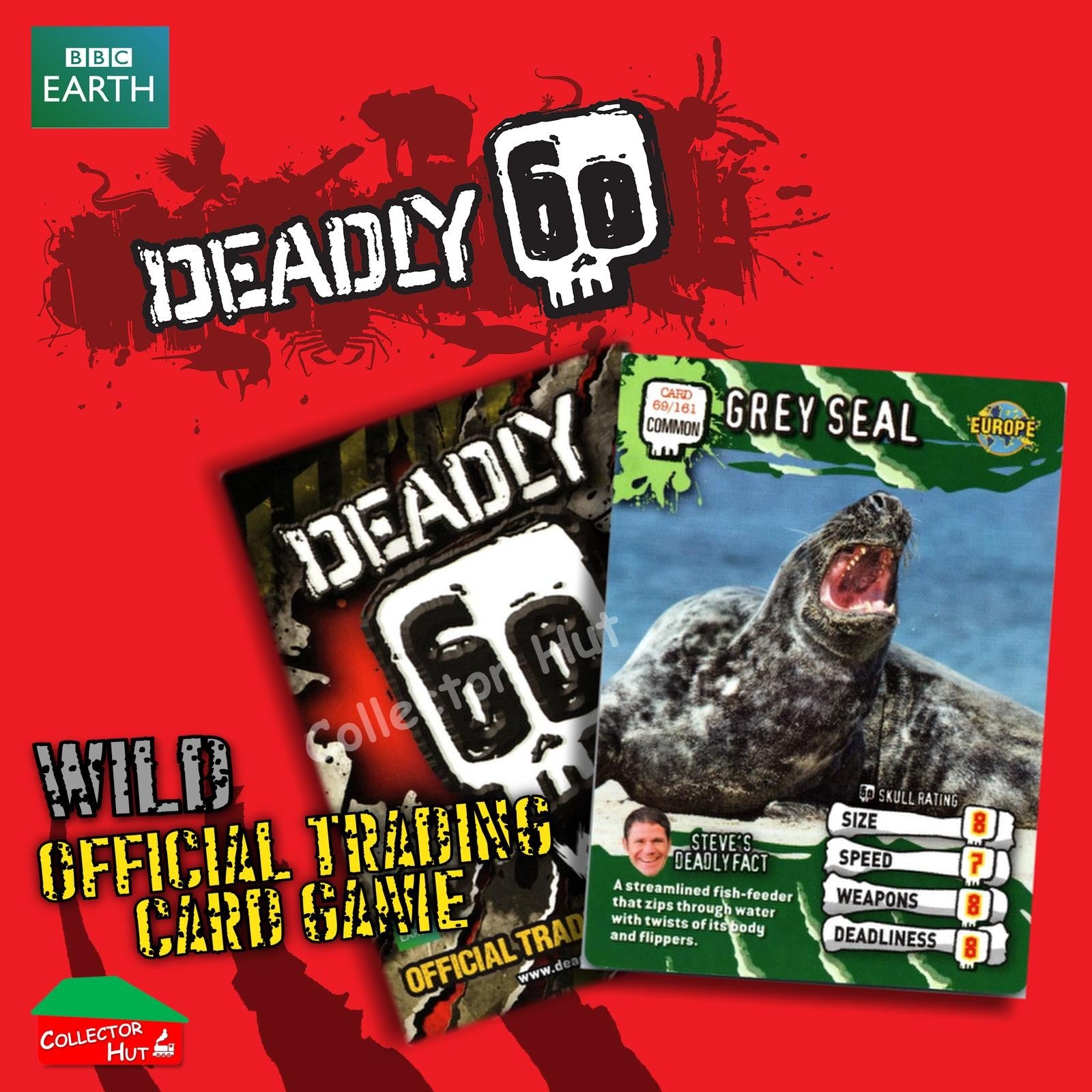 CBBC Deadly 60 WILD Trading Cards  Choose Your Cards