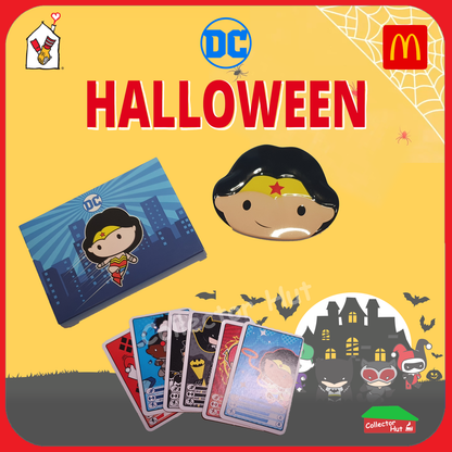 McDonald's Happy Meal DC Super Heroes & Villains Collector's Tin Play Sets