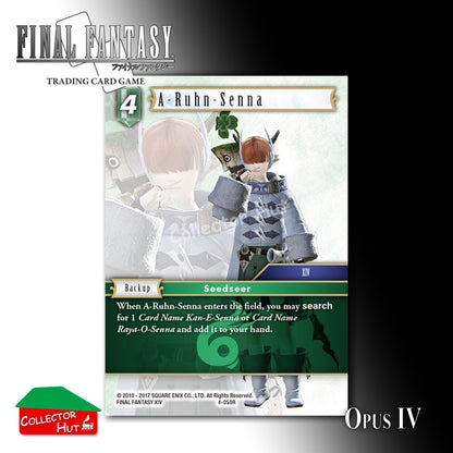 Final Fantasy Trading Card Game OPUS IV 4 Singles You Choose