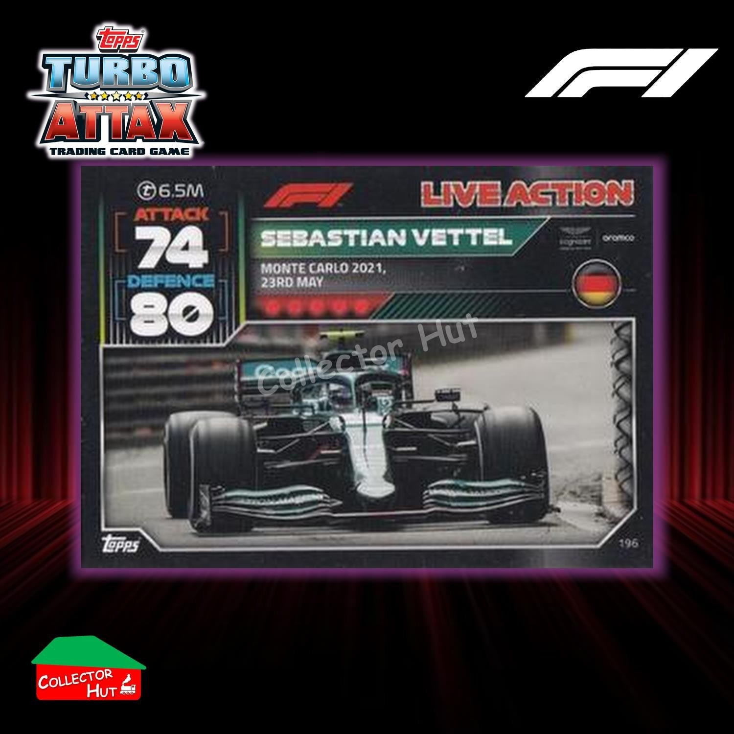 Topps Turbo Attax Formula 1 F1 2022 #136-279 Base Cards YOU CHOOSE