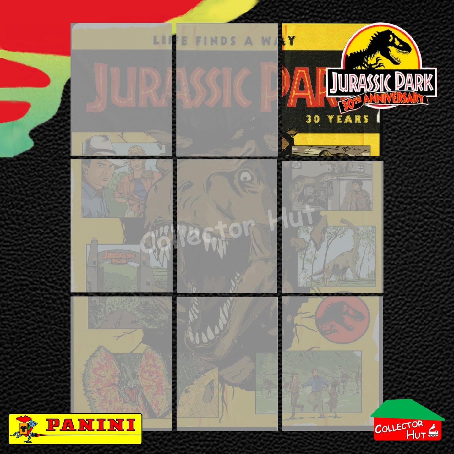 Jurassic World 30th Anniversary Trading Card Collection BASE CARDS #1-195