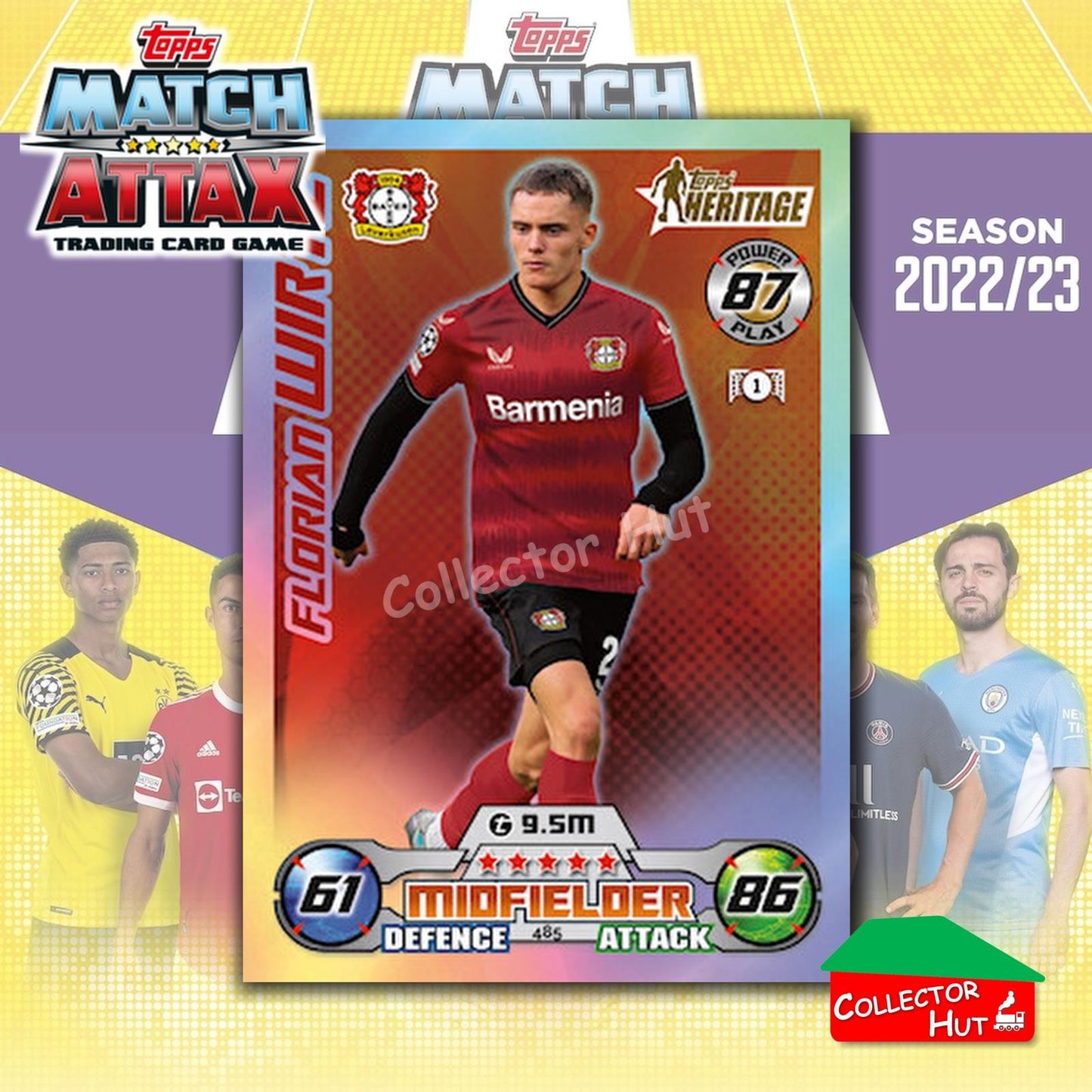 Topps Match Attax EuropA Champions League 2022/23 FOIL LEGEND LIMITED CARDS
