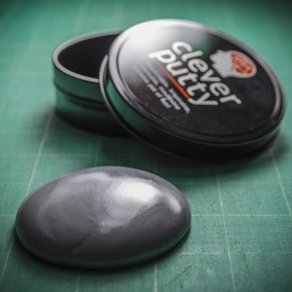 Clever Putty Sensory Slime Silver Mouldable Stretachable Stress Relief