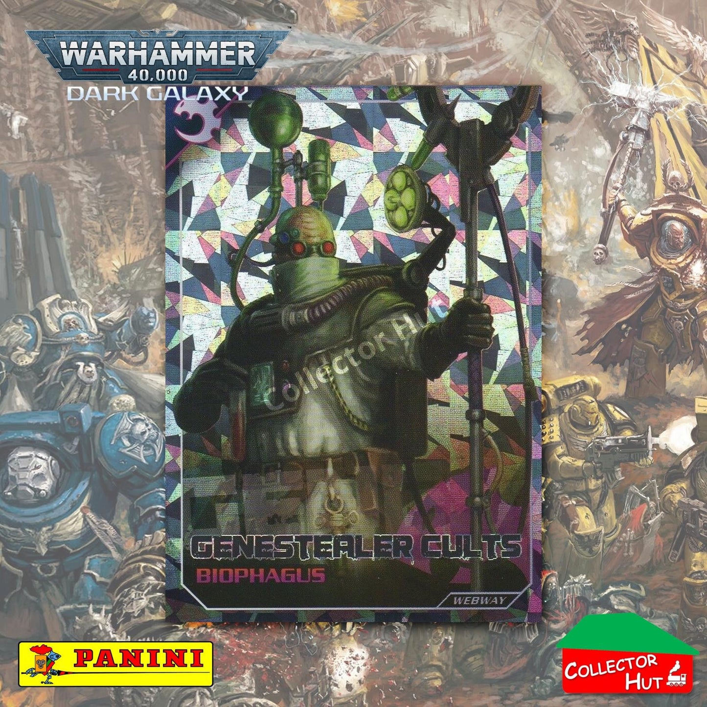 PANINI Warhammer 40,000 Dark Galaxy Webway Inferno Adamantium Limited FOIL Cards