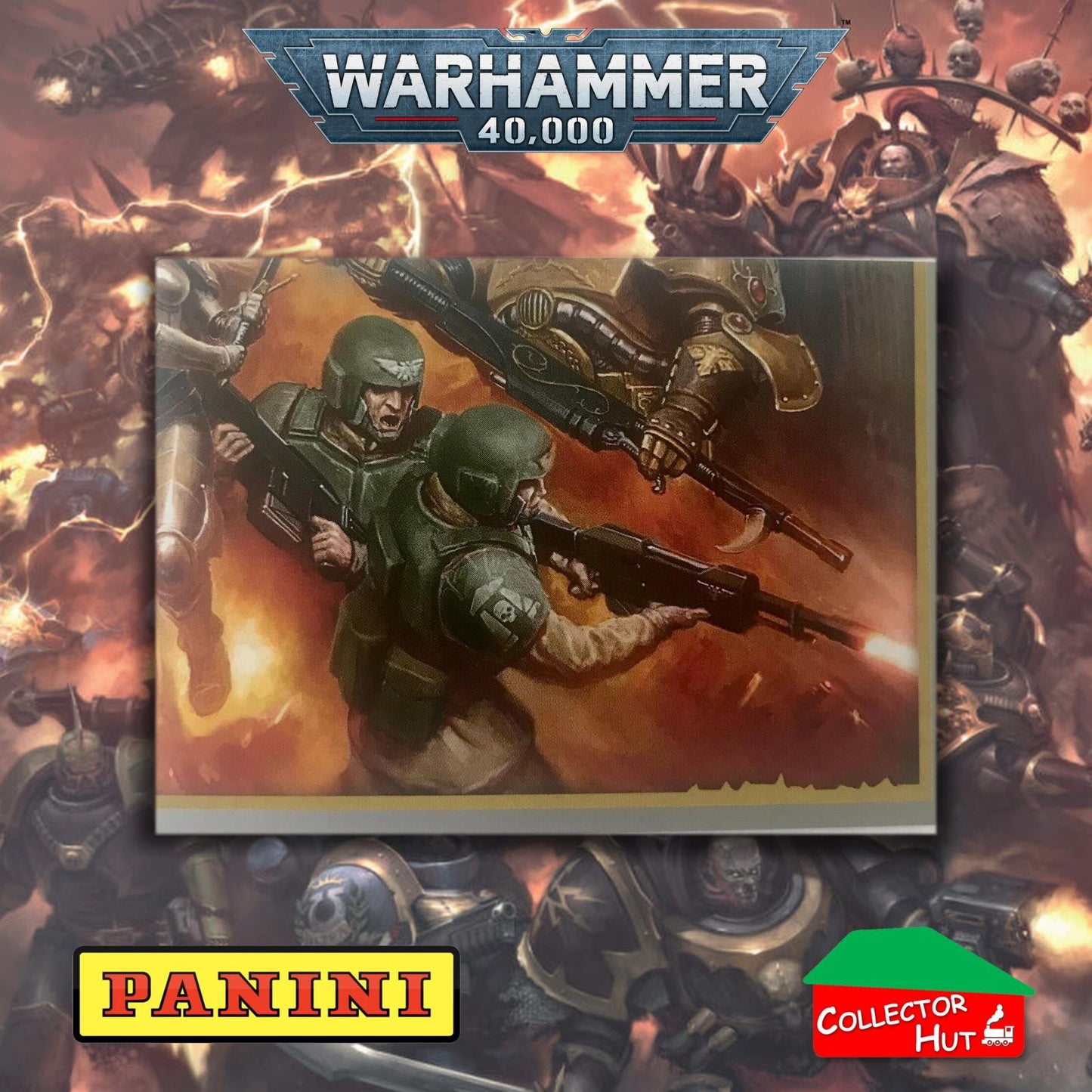PANINI Warhammer 40,000 Warriors of the Emperor Stickers You Choose