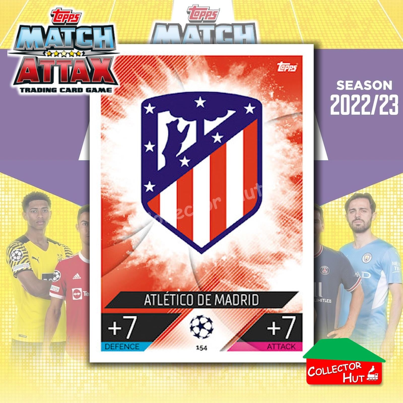 Topps Match Attax Europa Champions League 2022/23 TCG Trading Cards Base 1-189