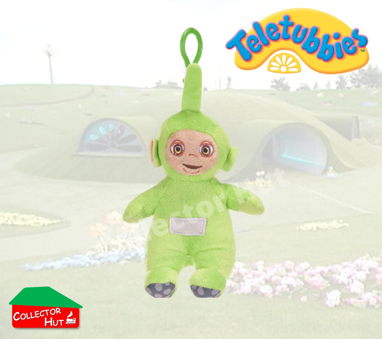 Teletubbies 6" Soft Plush Character Bag Hanger Clip GENUINE LICENSED  Toys