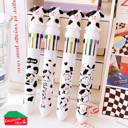 Novelty Ballpoint Pens 10 Colour MULTI-PACKS 4pcs 6pcs for Children