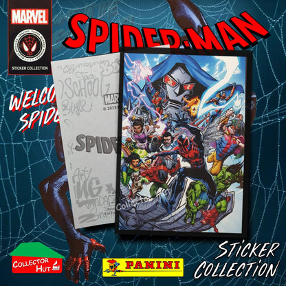 Panini Spider-Man Spider-Verse 2023 Collection Sticker Singles #1-163 & F1-30