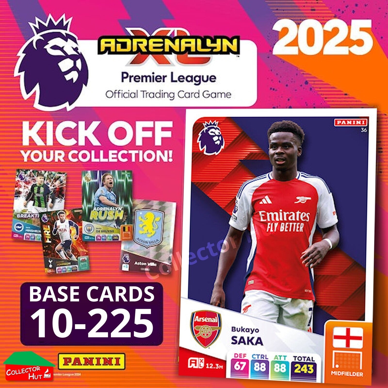 Panini Adrenalyn XL Premier League 2025 2024/25 Base & Foils #10-225