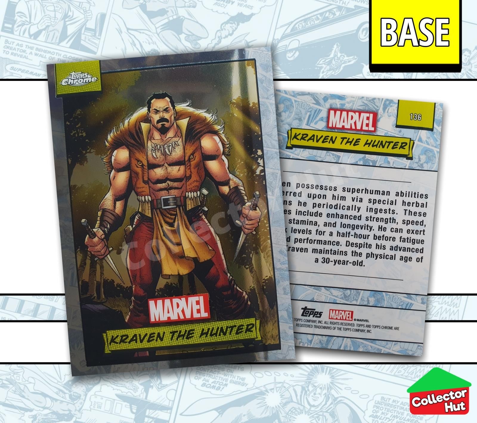 Marvel Topps Chrome 2024 Base Card Collection 1-150 YOU CHOOSE
