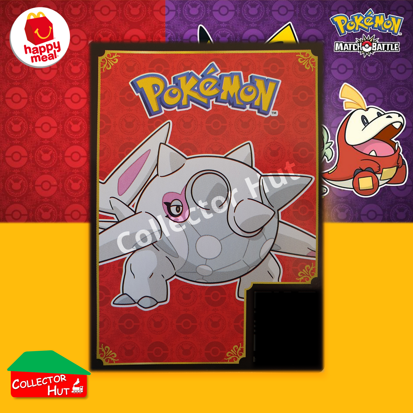 McDonald's Happy Meal 2023 Pokémon Match Battle SINGLE Trading Cards You Choose