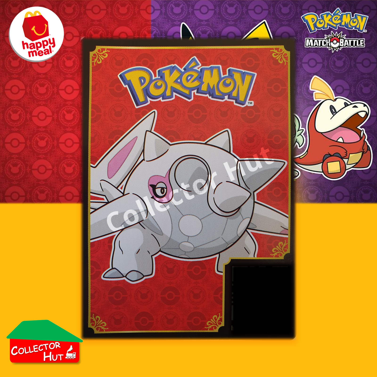 McDonald's Happy Meal 2023 Pokémon Match Battle SINGLE Trading Cards You Choose