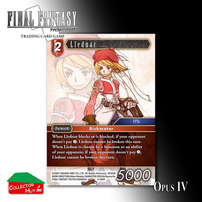 Final Fantasy Trading Card Game OPUS IV 4 Singles You Choose