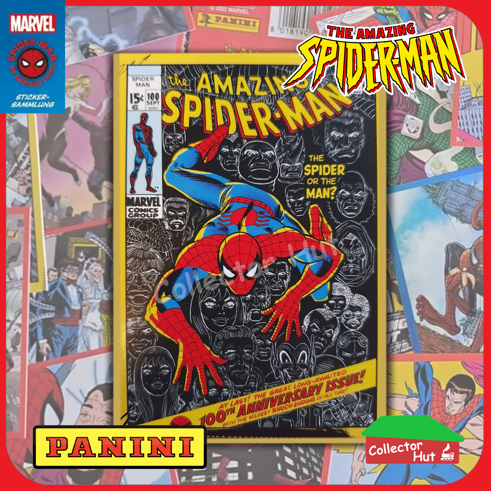 Panini The Amazing Spider-Man 60th Anniversary Trading Cards Singles 1-60