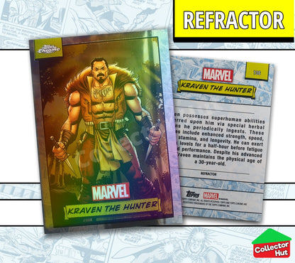 Marvel Topps Chrome 2024 REFRACTOR Card Collection YOU CHOOSE
