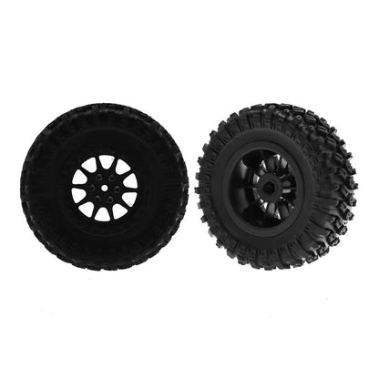 RC Model Wheels Tyres 5mm Hub 70mm x 24mm 32g 4pcs Set MN99