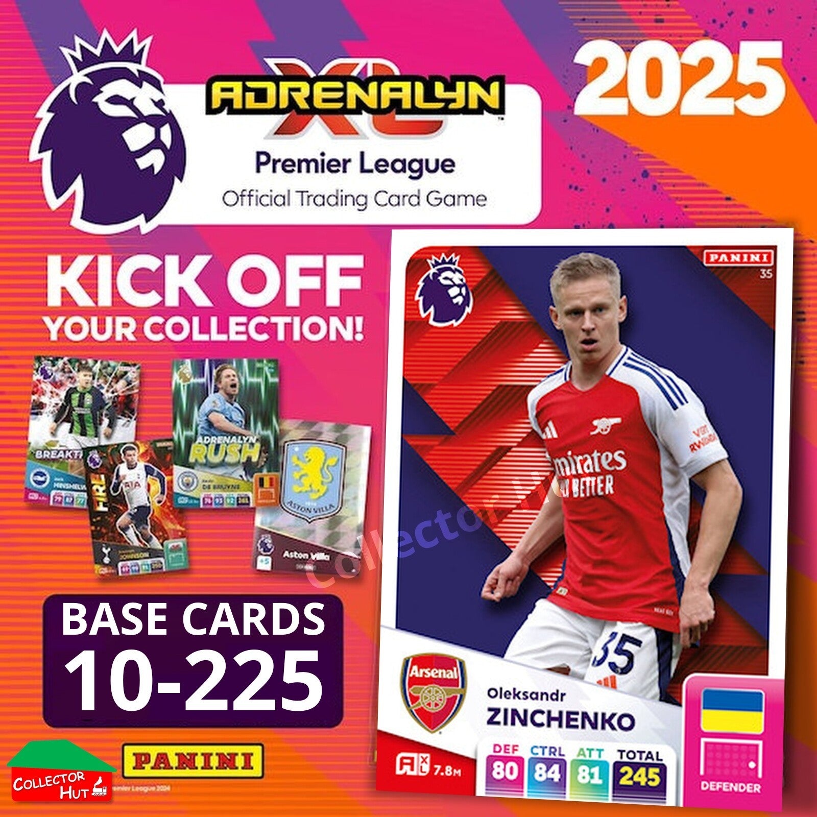 Panini Adrenalyn XL Premier League 2025 2024/25 Base & Foils #10-225