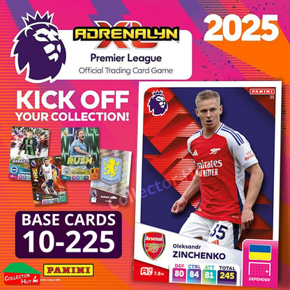 Panini Adrenalyn XL Premier League 2025 2024/25 Base & Foils #10-225