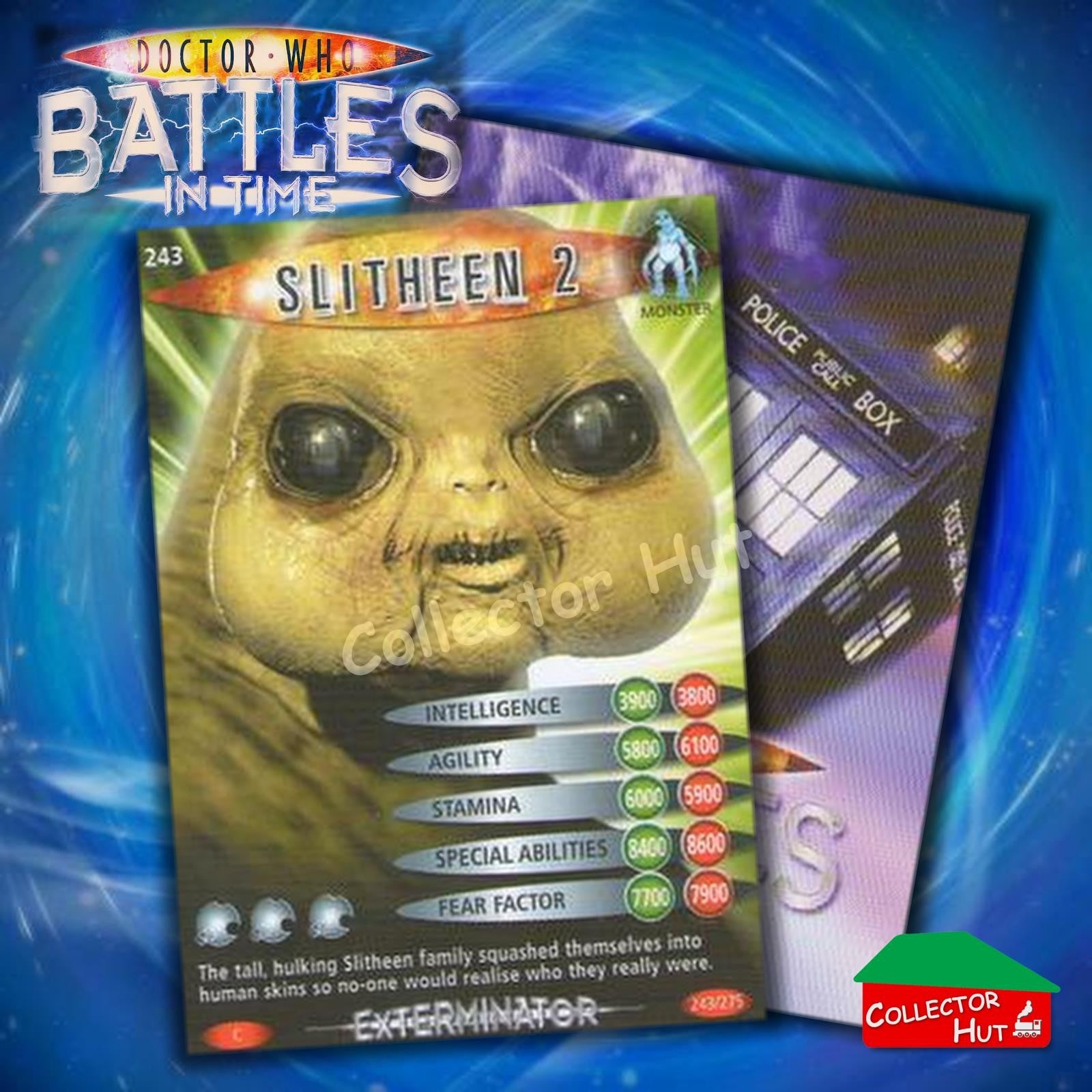 DOCTOR WHO Battles in Time #140-275 EXTERMINATOR RARE & COMMON Cards YOU CHOOSE