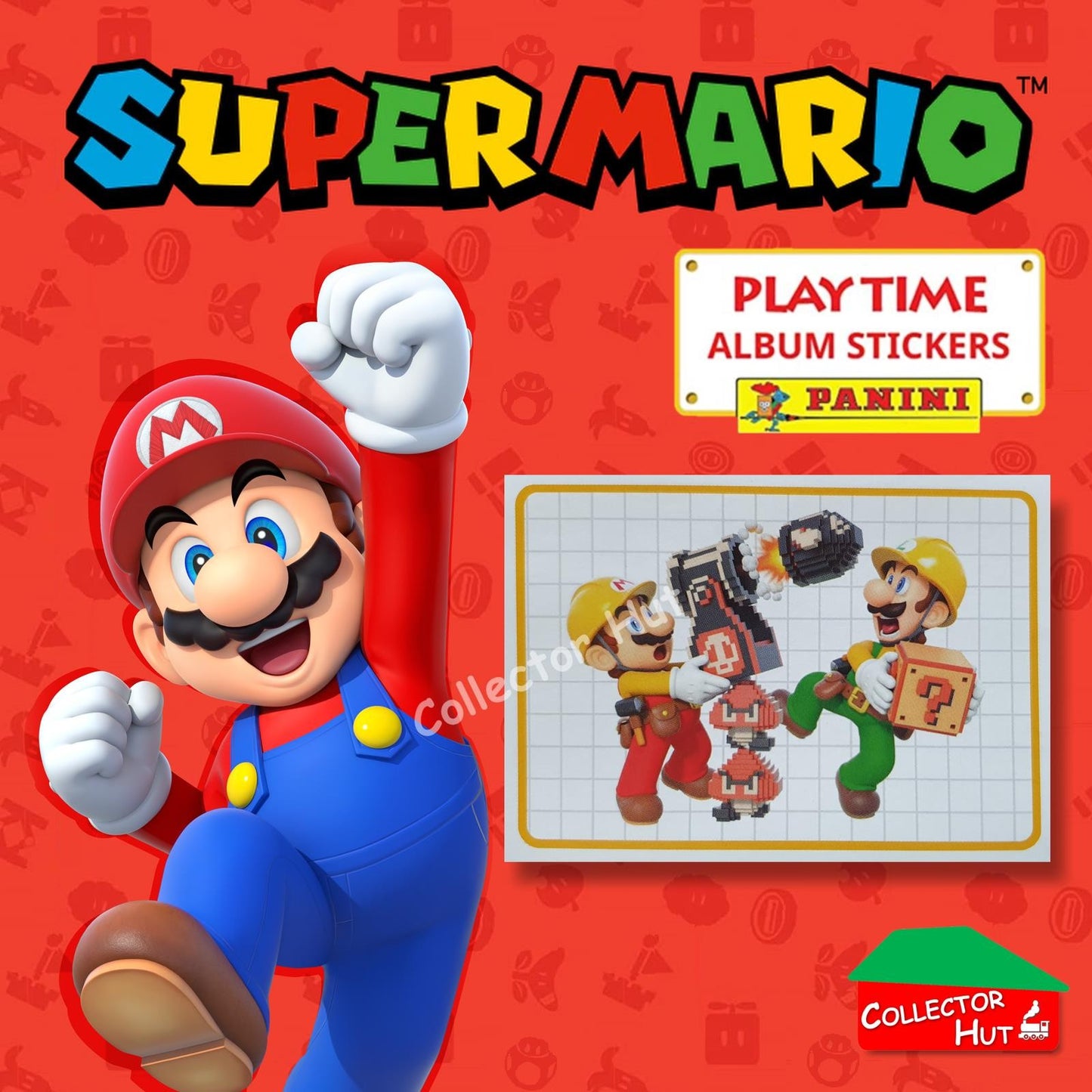Panini Super Mario Playtime Sticker Collection Singles