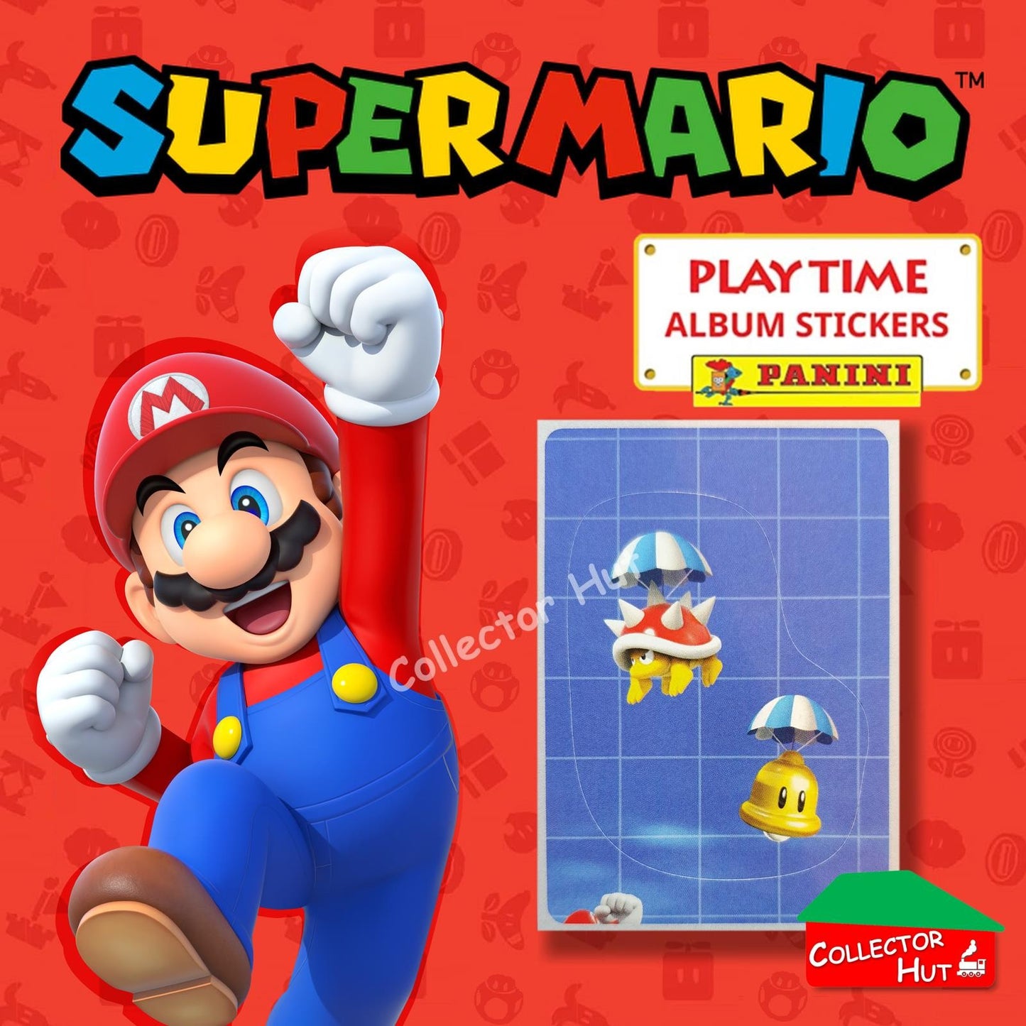 Panini Super Mario Playtime Sticker Collection Singles