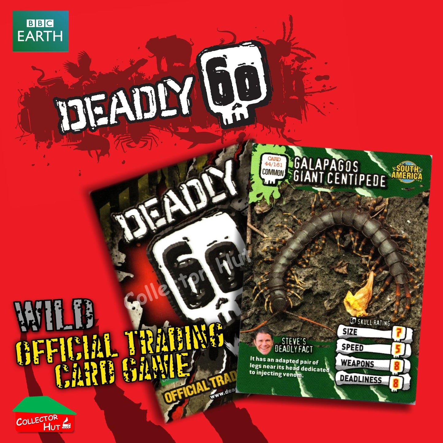 CBBC Deadly 60 WILD Trading Cards  Choose Your Cards