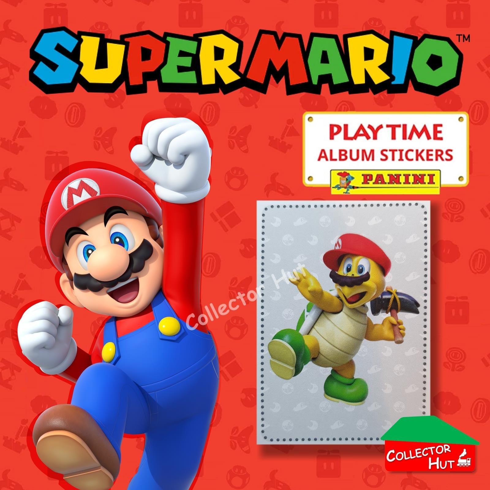 Panini Super Mario Playtime Sticker Collection Singles
