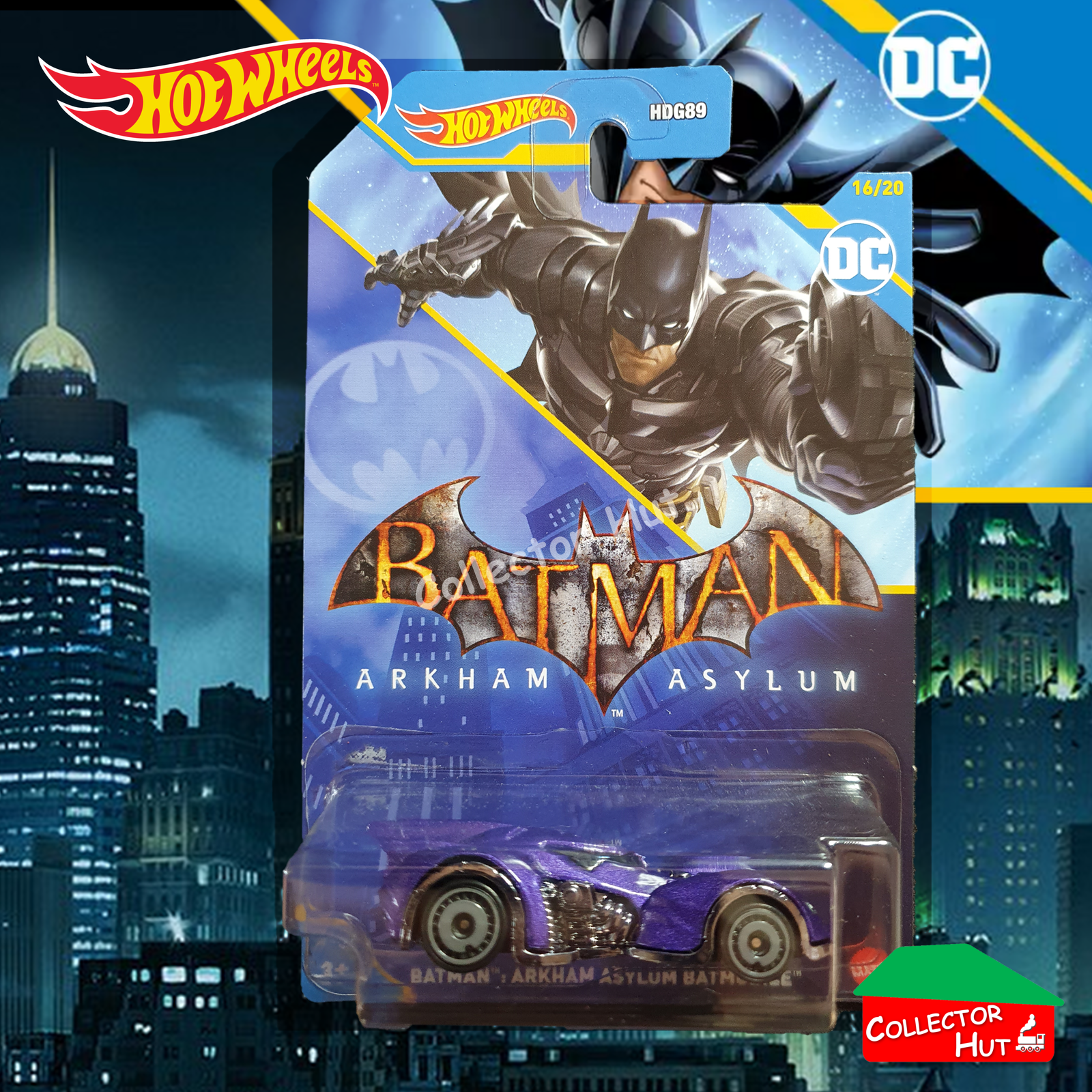 Hot Wheels DC Batman HDG89 1:64 Scale Die Cast