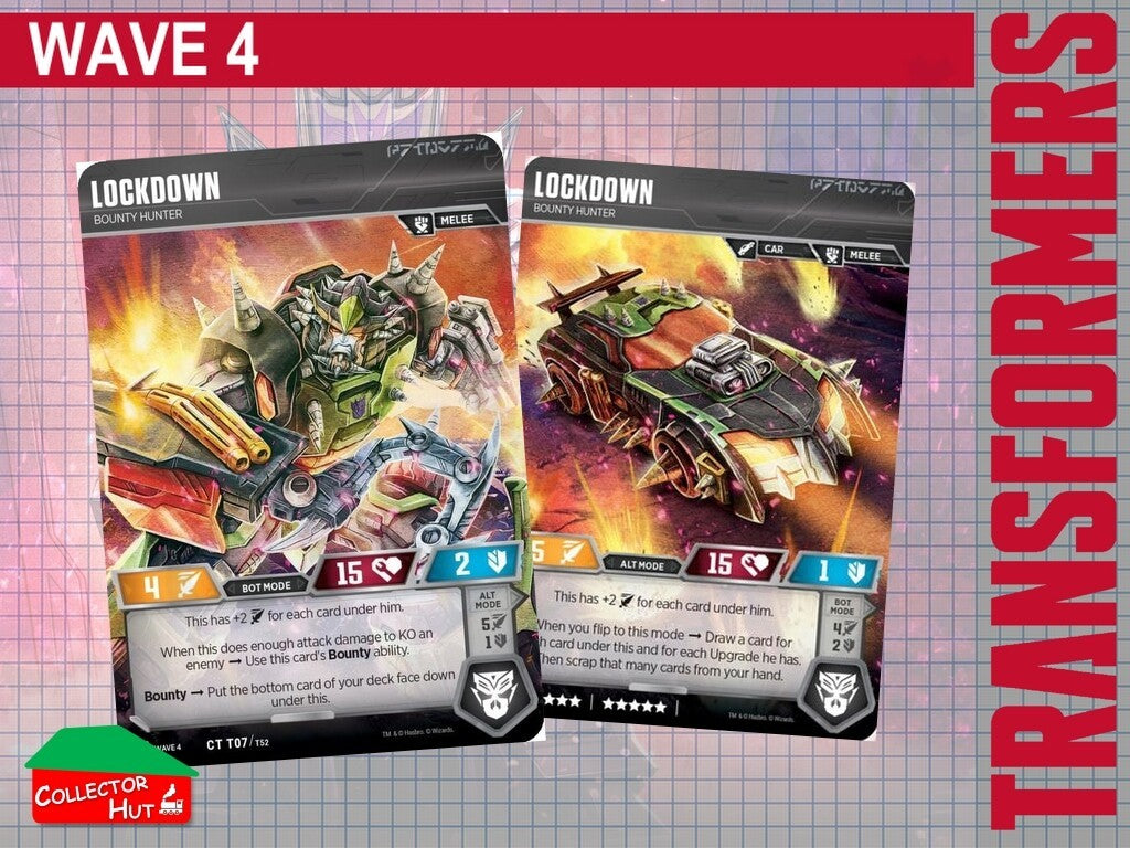 Transformers TCG CHARACTER Trading Cards All Waves