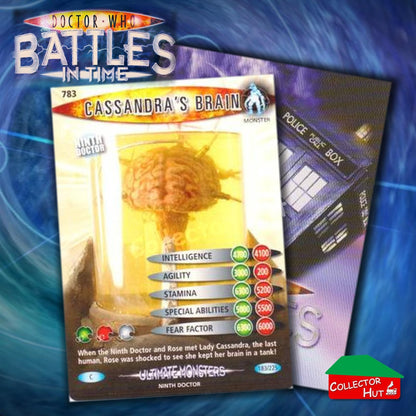 DOCTOR WHO Battles in Time #601-825 ULTIMATE MONSTERS RARE & COMMON Cards